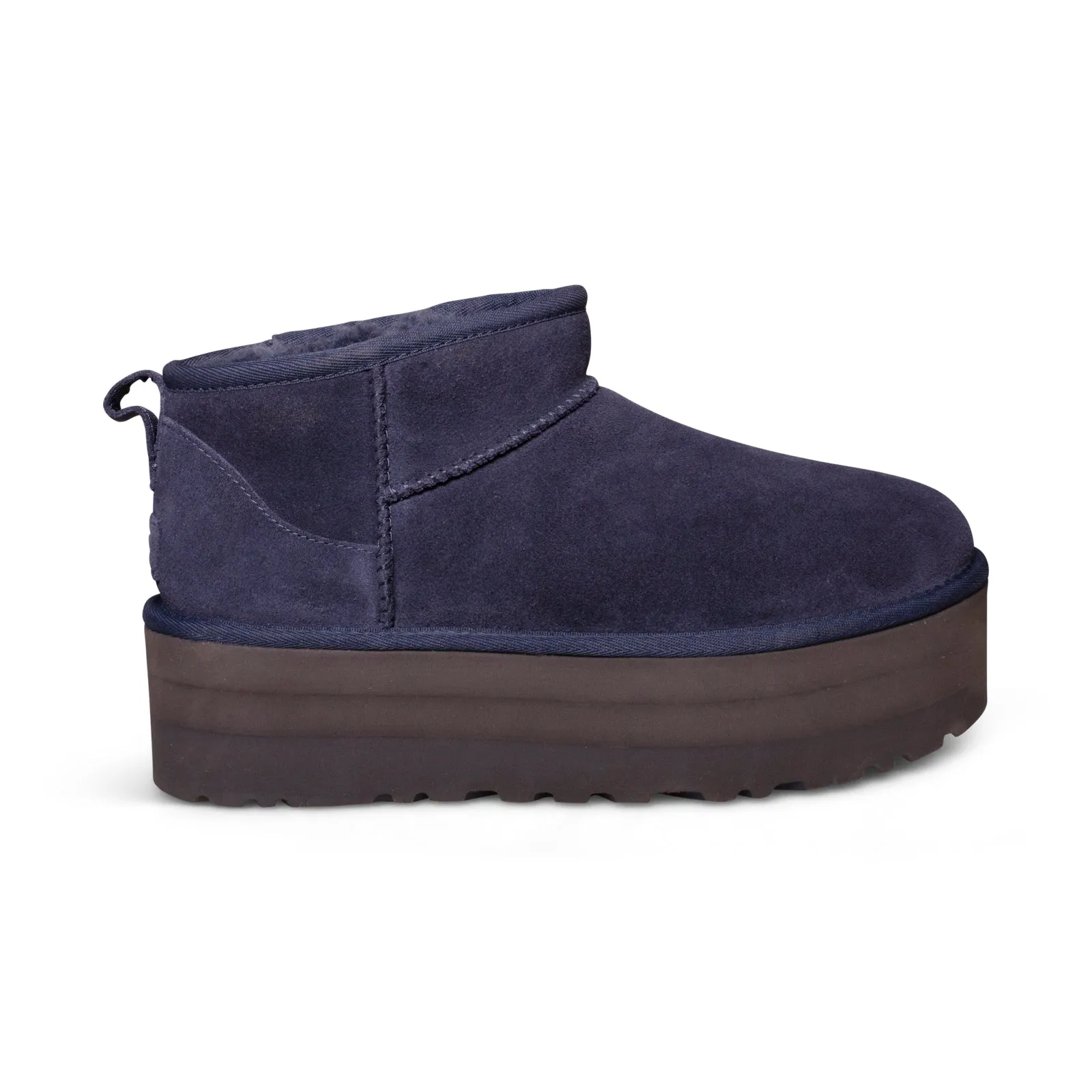 UGG Classic Ultra Mini Platform Eve Blue Boots - Women's