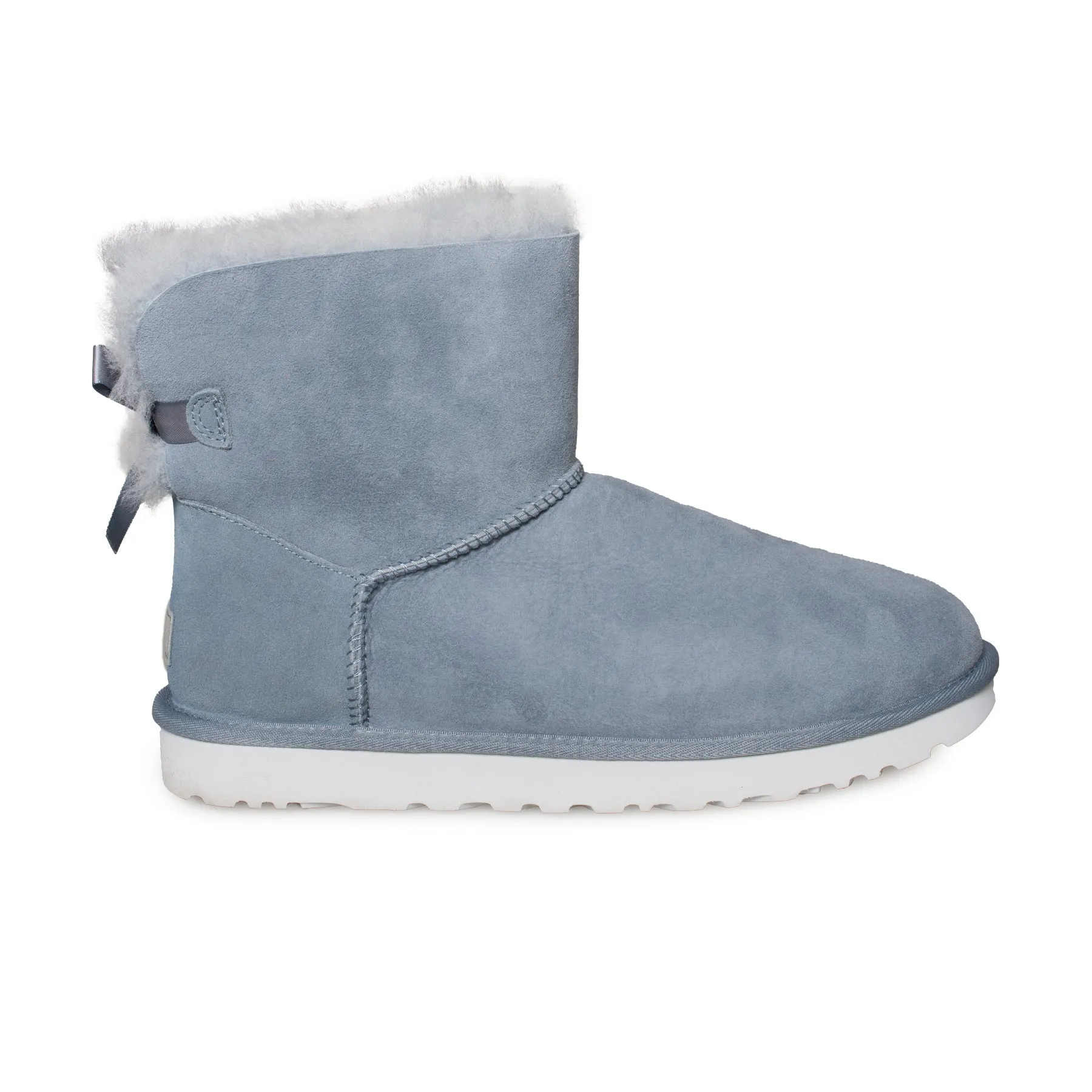 UGG Mini Bailey Bow II Ash Fog Boots - Women's