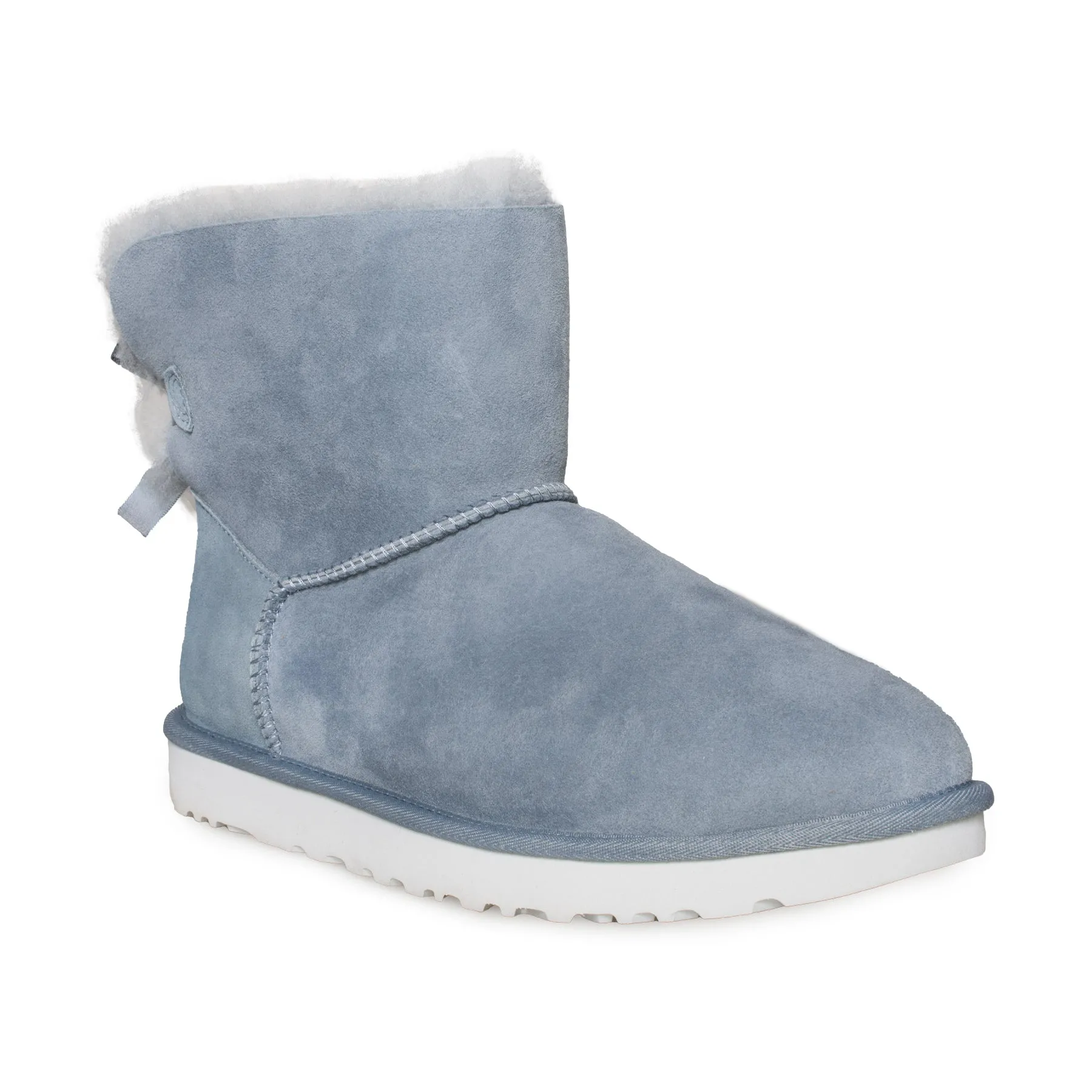 UGG Mini Bailey Bow II Ash Fog Boots - Women's