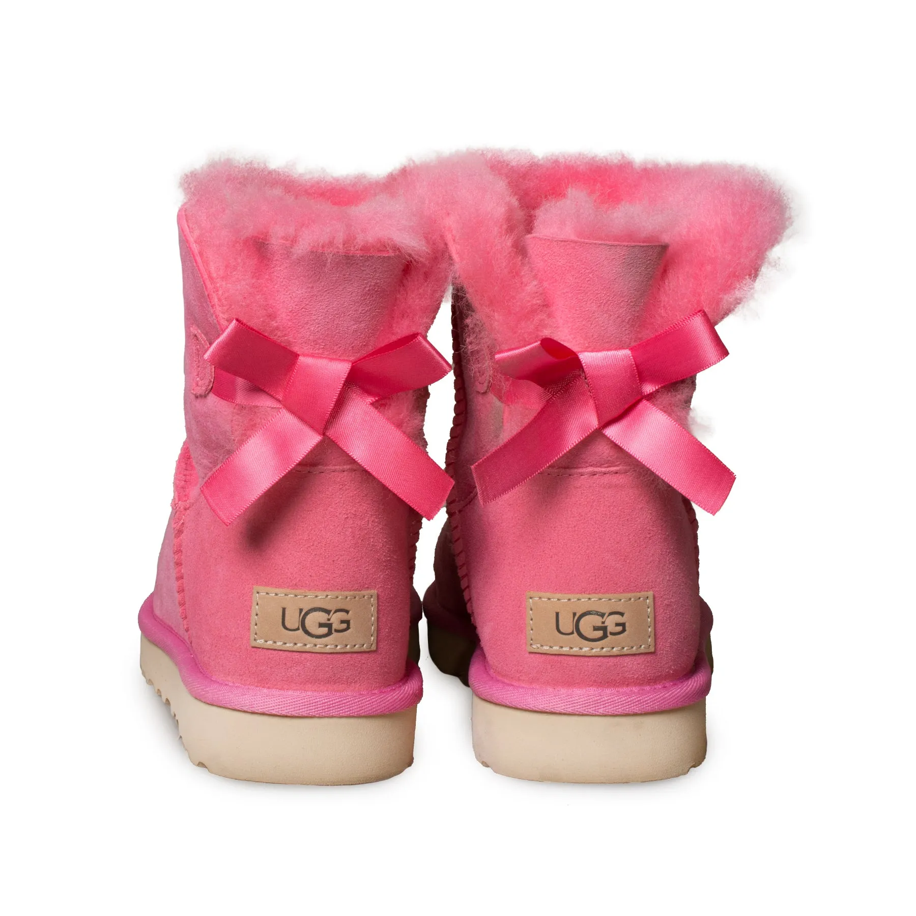 UGG Mini Bailey Bow II Pink Blossom Boots - Women's