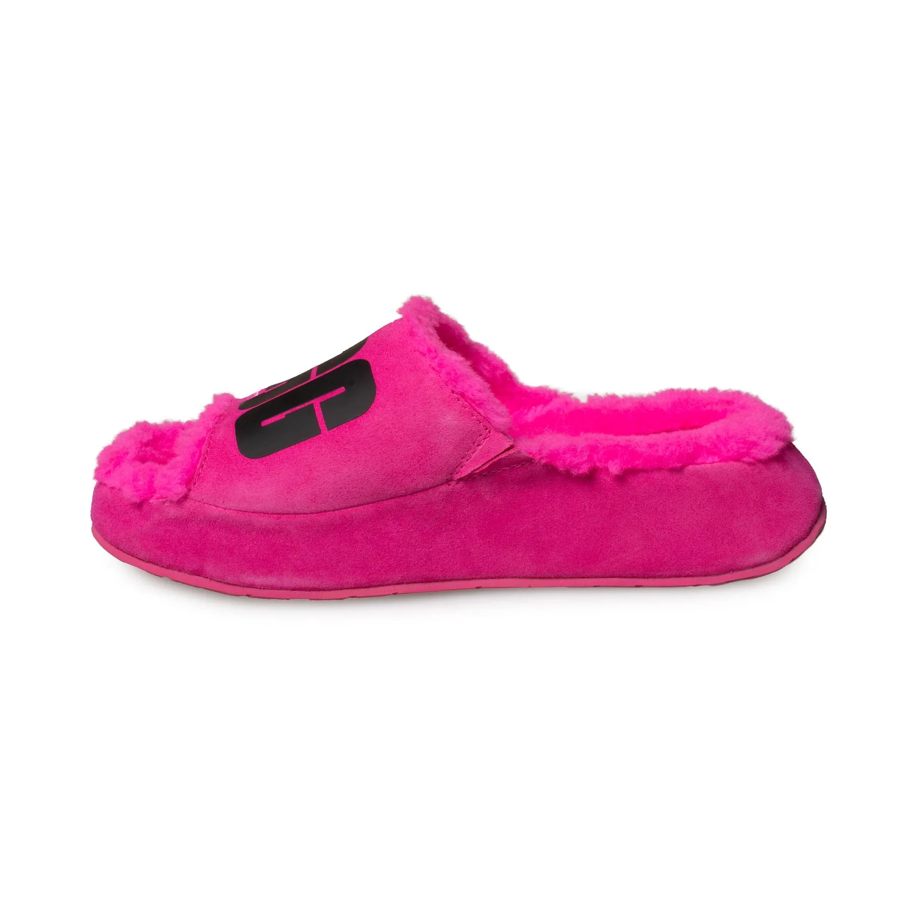 UGG Pierside Slide Chopd Taffy Pink Slippers - Women's