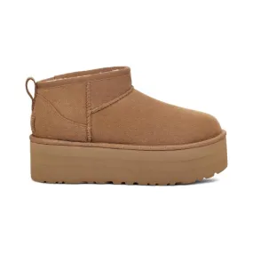 UGG Women's Classic Ultra Mini Platform - Chestnut