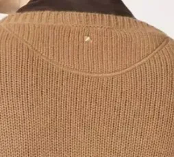 VALENTINO  |Crew Neck Pullovers Cashmere Studded Long Sleeves Plain