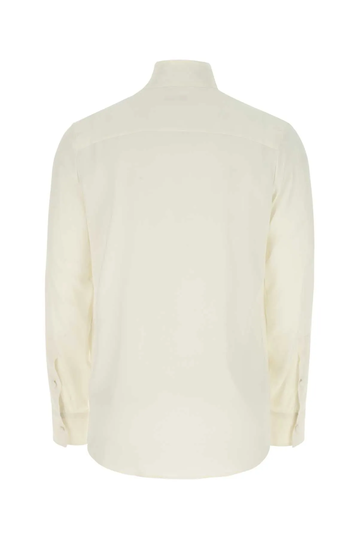 Valentino Scarf Detailed Long-Sleeved Shirt