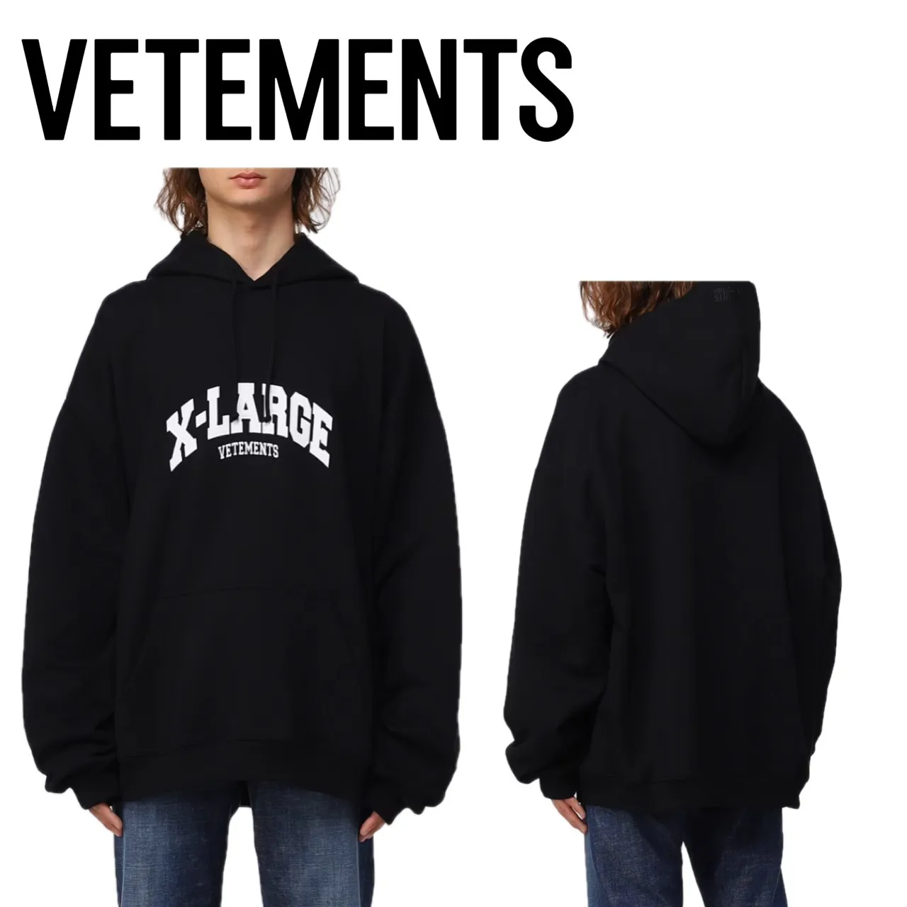 VETEMENTS  |Pullovers Unisex Street Style Long Sleeves Cotton Logo