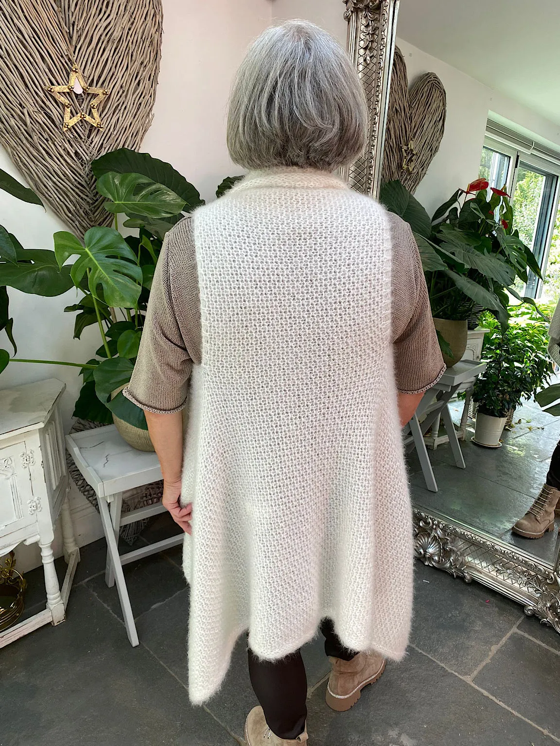 Waterfall Sleeveless Cardigan Libby