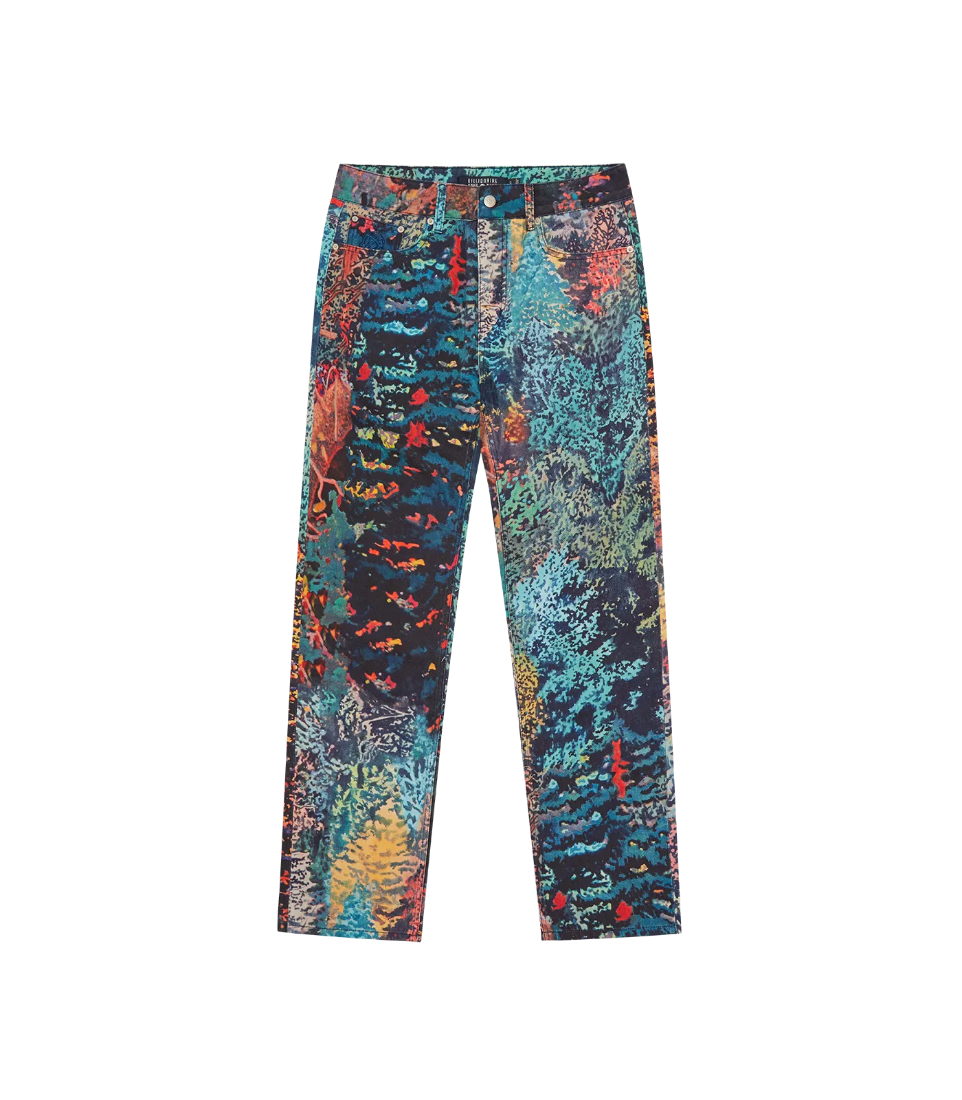 WILDERNESS DENIM PANTS - MULTI