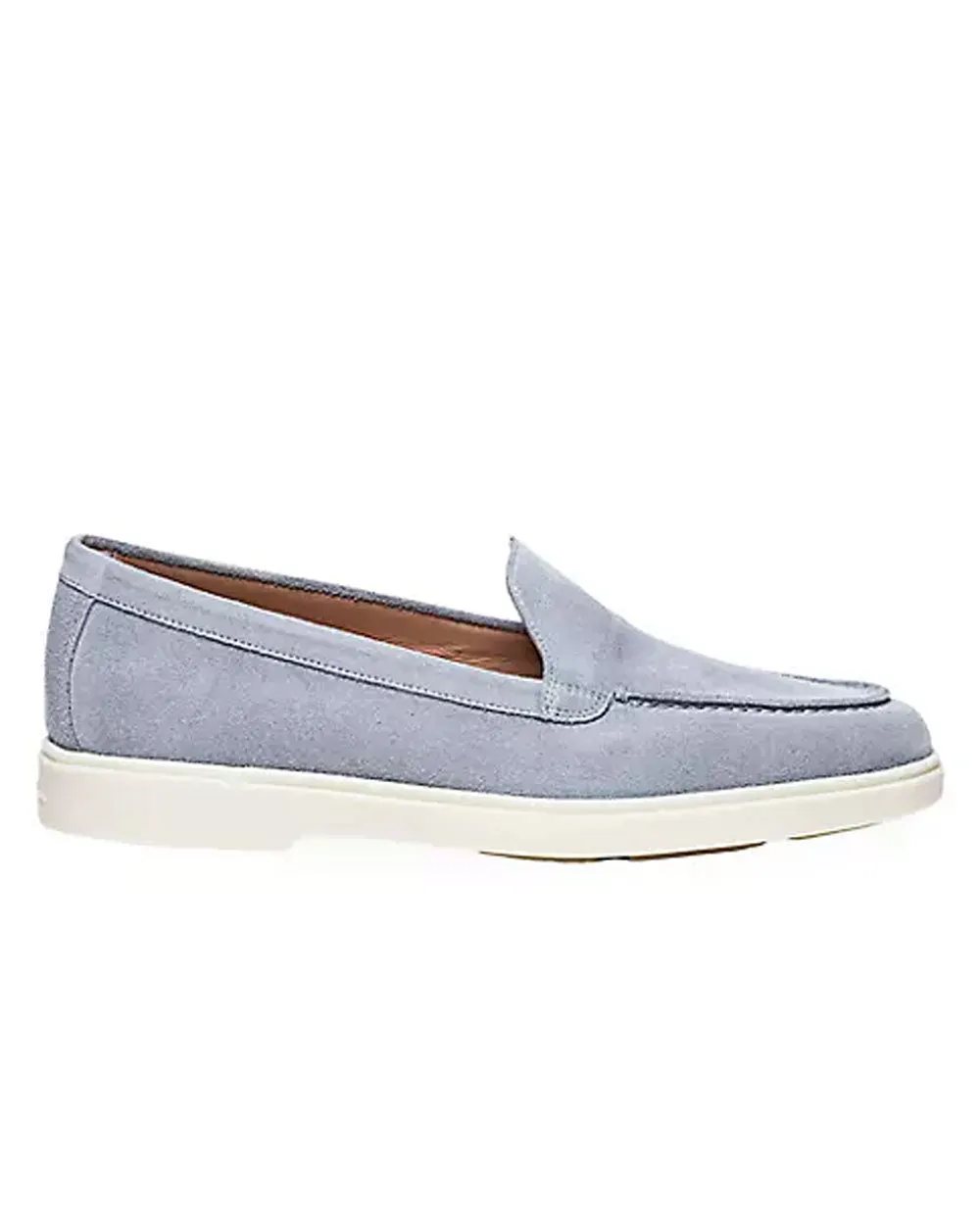 Yaltamoc Suede Loafer in Light Blue