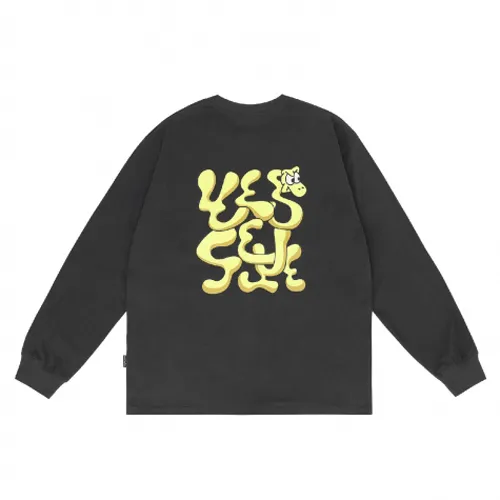 YESEYESEE  |Unisex Street Style Long Sleeves Long Sleeve T-shirt