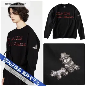 Yohji Yamamoto  |Pullovers Unisex Street Style Long Sleeves Cotton