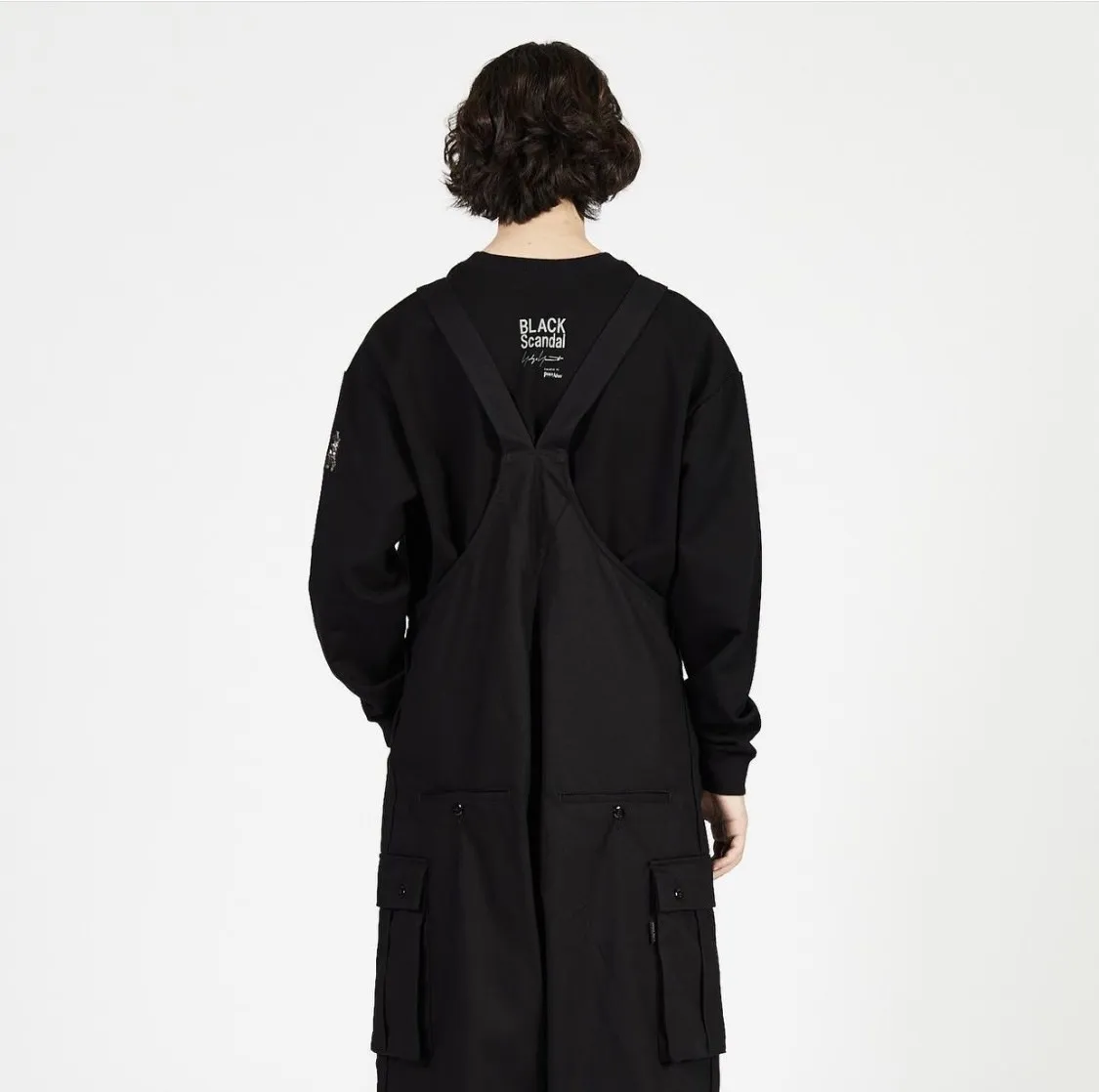 Yohji Yamamoto  |Pullovers Unisex Street Style Long Sleeves Cotton