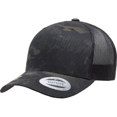 Yupoong Retro Trucker Multicam Cap